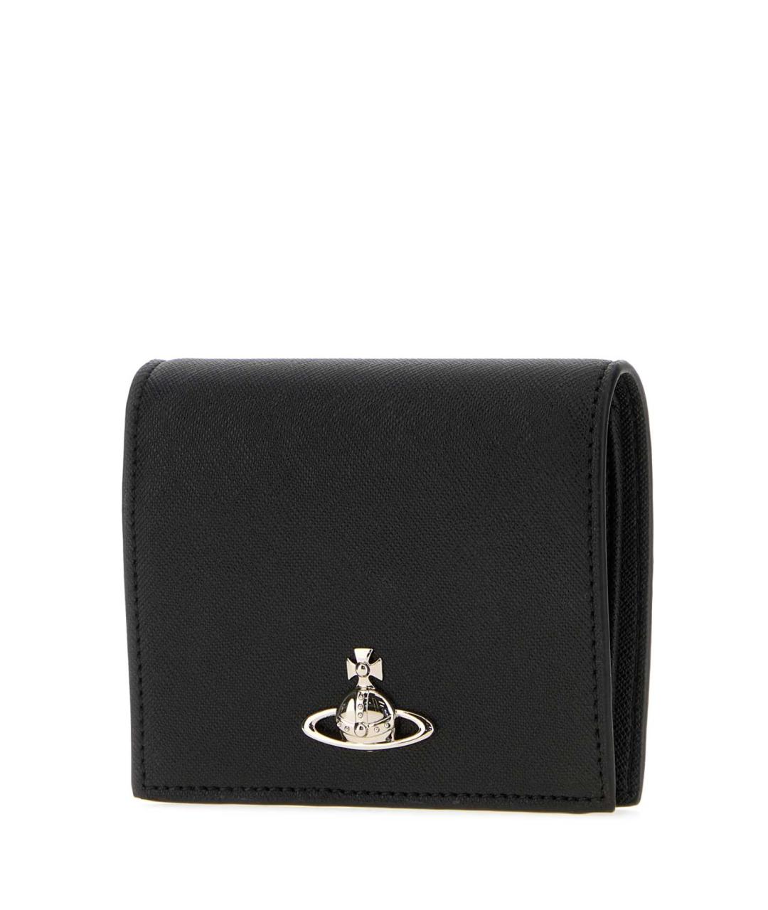 VIVIENNE WESTWOOD Черный кошелек из искусственной кожи, фото 2