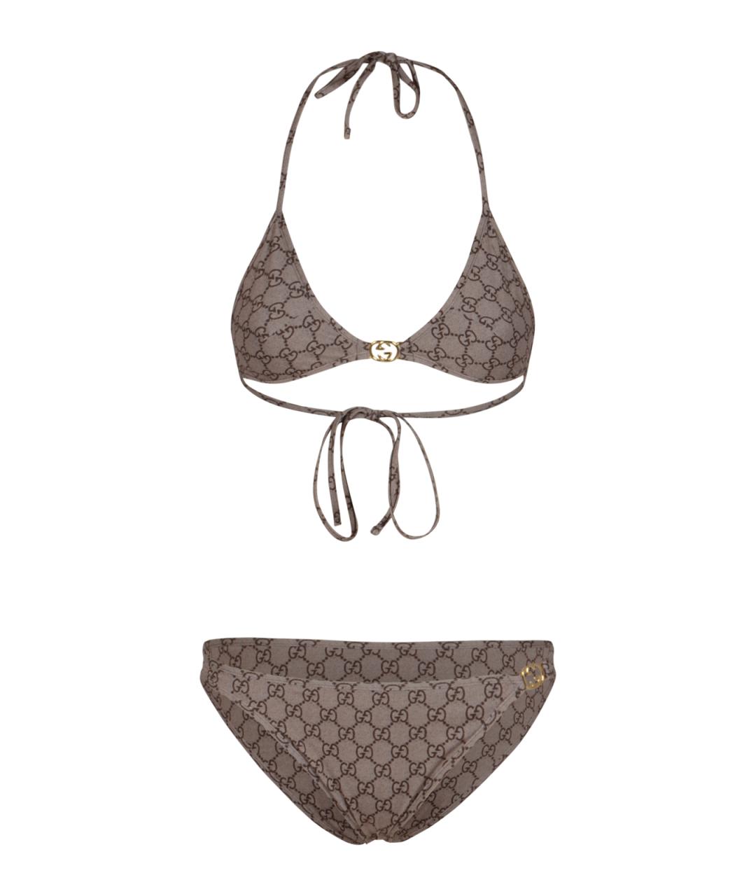 GUCCI Бежевый купальник, фото 1