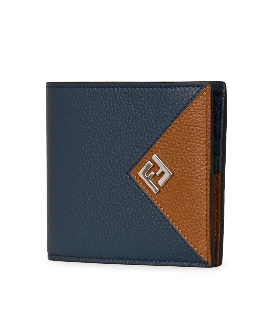 FENDI Синий кошелек, фото 2
