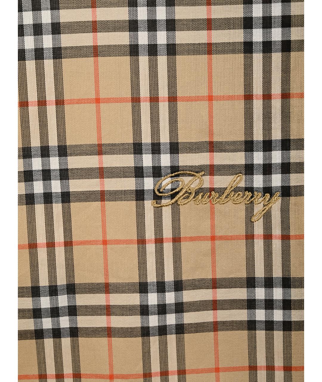 BURBERRY Мульти хлопковая классическая рубашка, фото 3