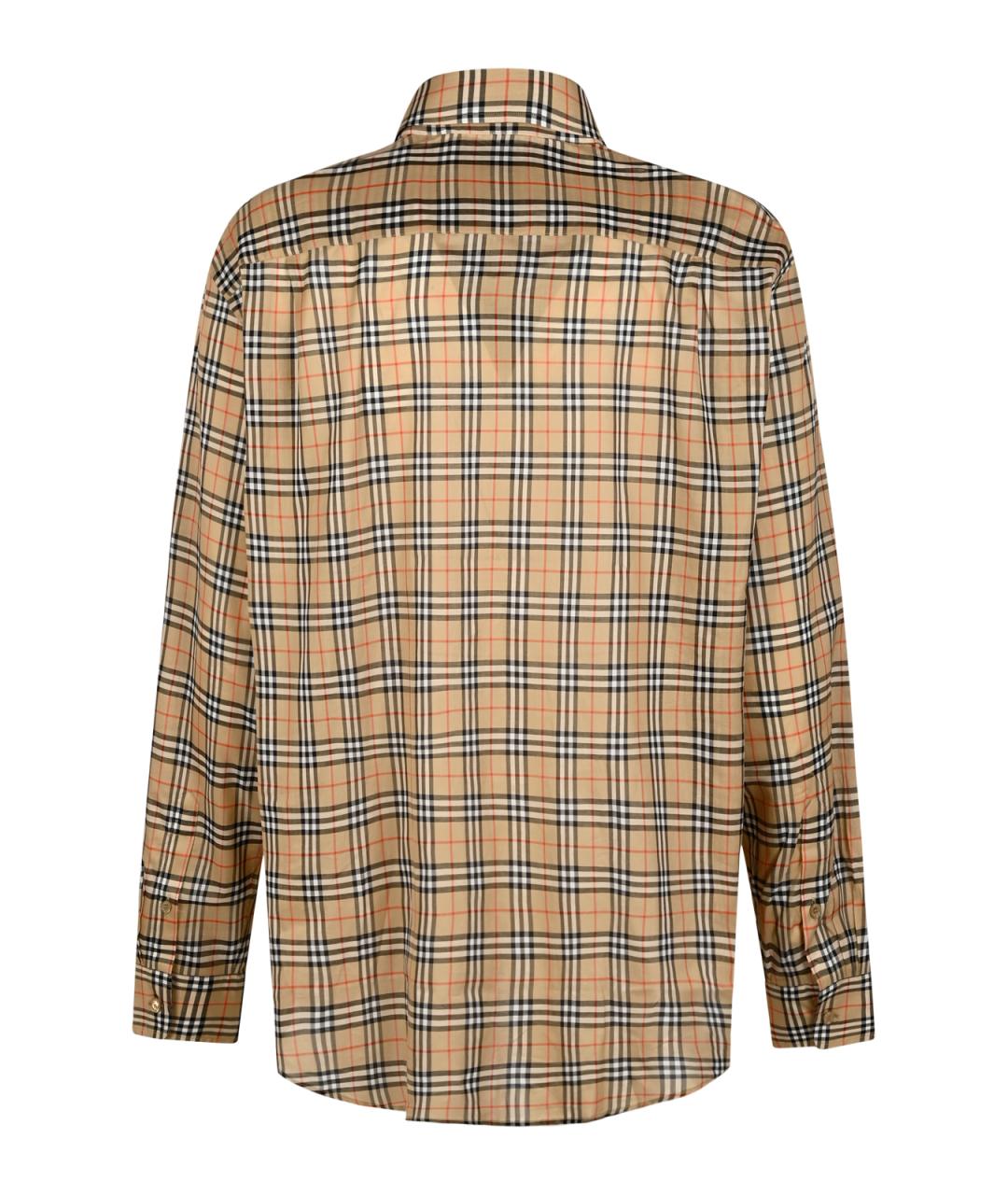 BURBERRY Мульти хлопковая классическая рубашка, фото 2