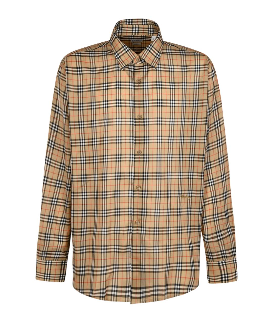 BURBERRY Мульти хлопковая классическая рубашка, фото 1