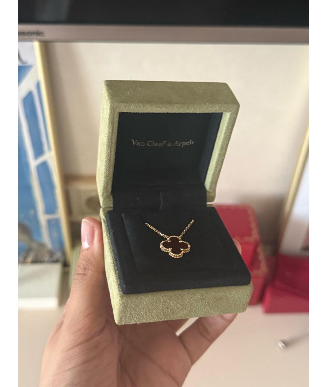VAN CLEEF & ARPELS Красное колье из розового золота, фото 3