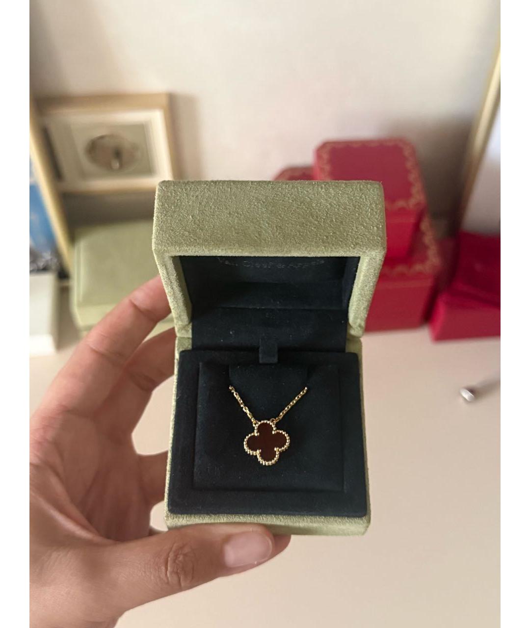 VAN CLEEF & ARPELS Красное колье из розового золота, фото 5