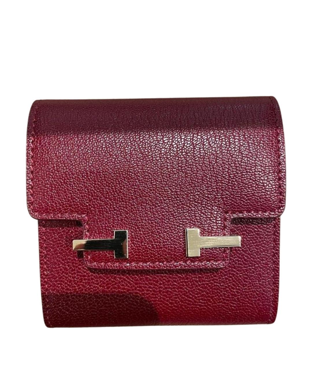 TOM FORD Бордовый кожаный кошелек, фото 1