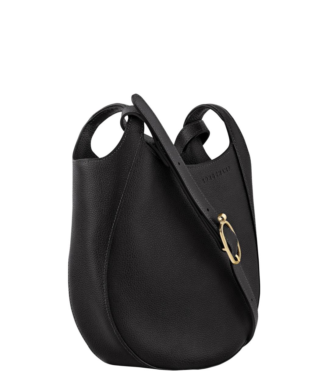 LONGCHAMP Черная сумка тоут, фото 3