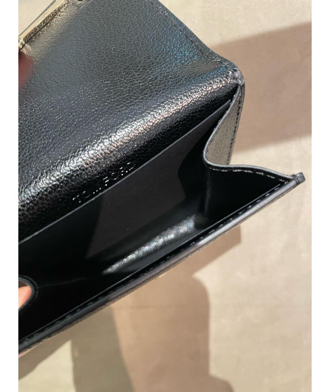 TOM FORD Черный кожаный кошелек, фото 4