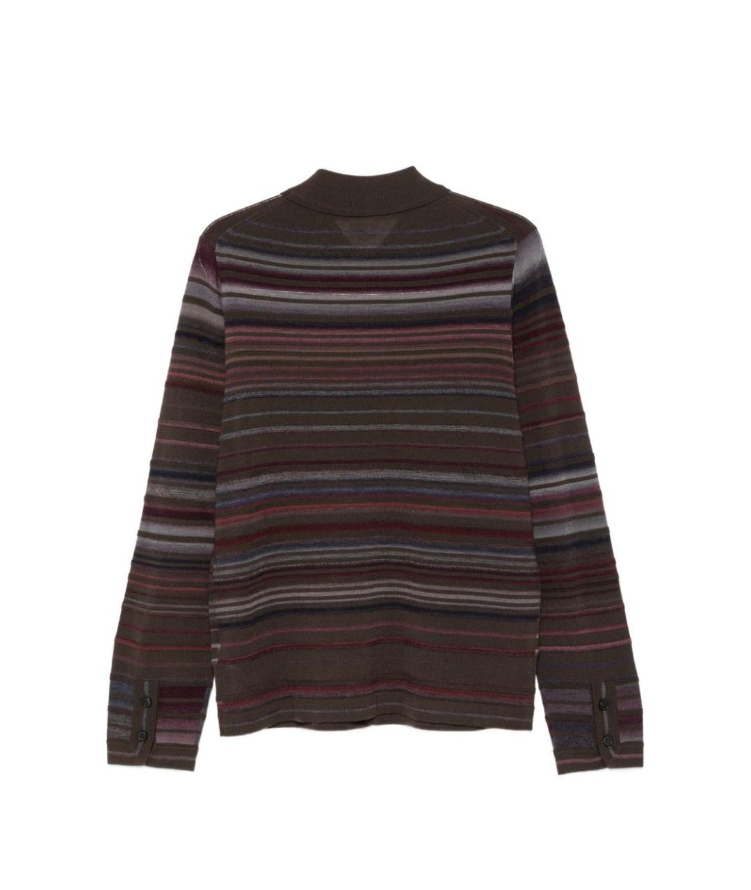PAUL SMITH Бордовый кардиган, фото 3