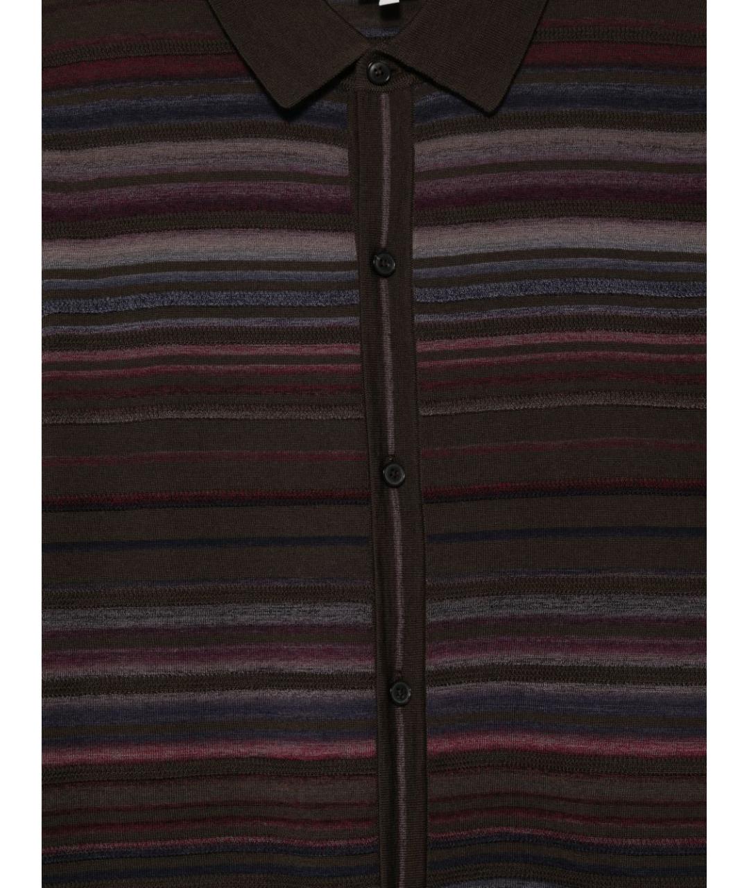 PAUL SMITH Бордовый кардиган, фото 2