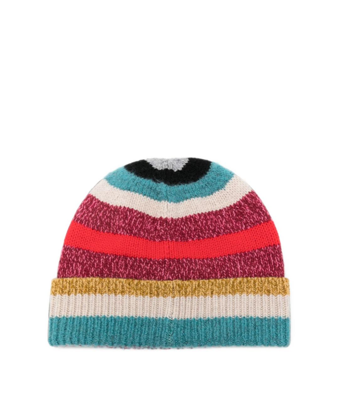 PAUL SMITH Мульти шапка, фото 3