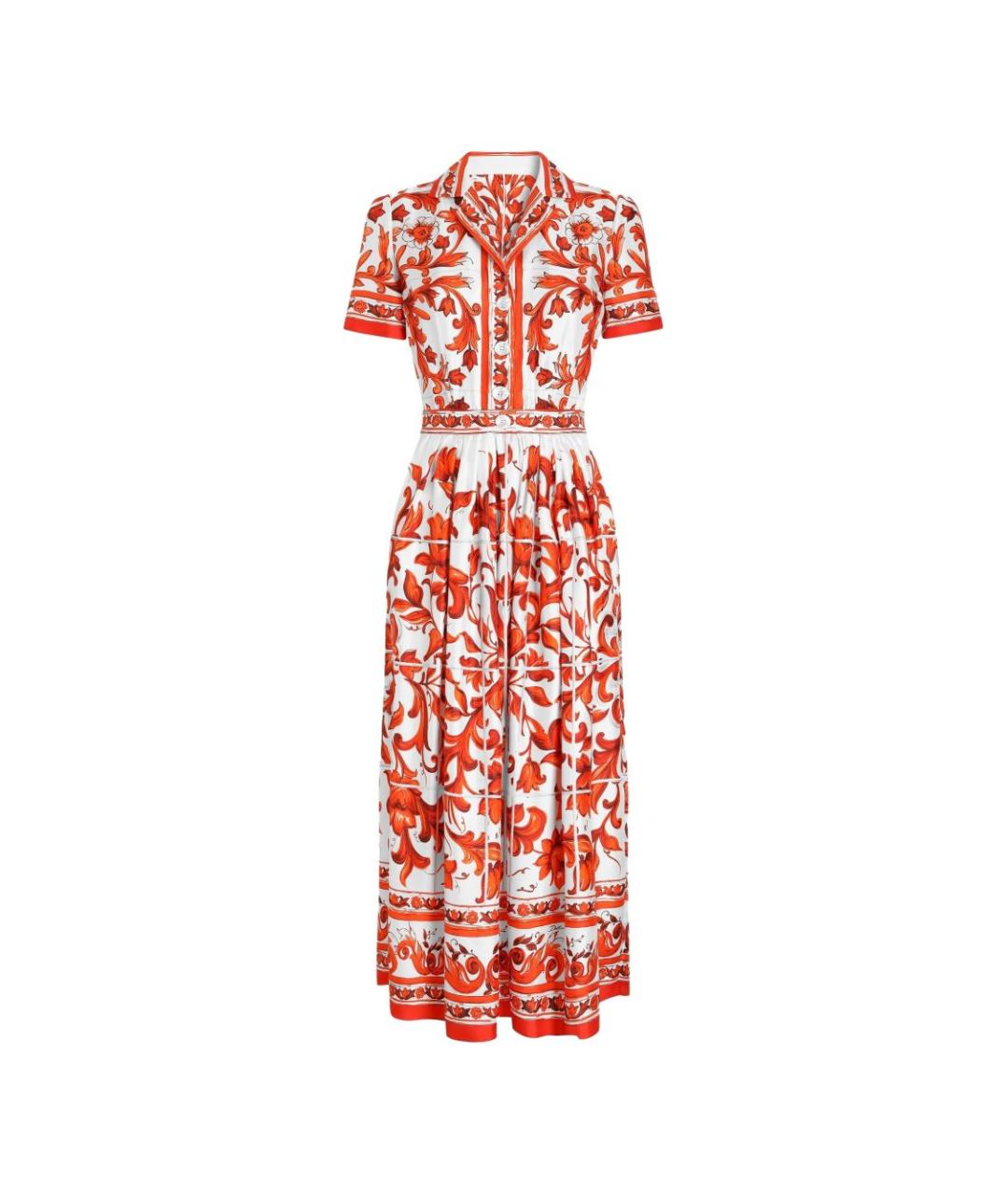 DOLCE&GABBANA Мульти повседневное платье, фото 1