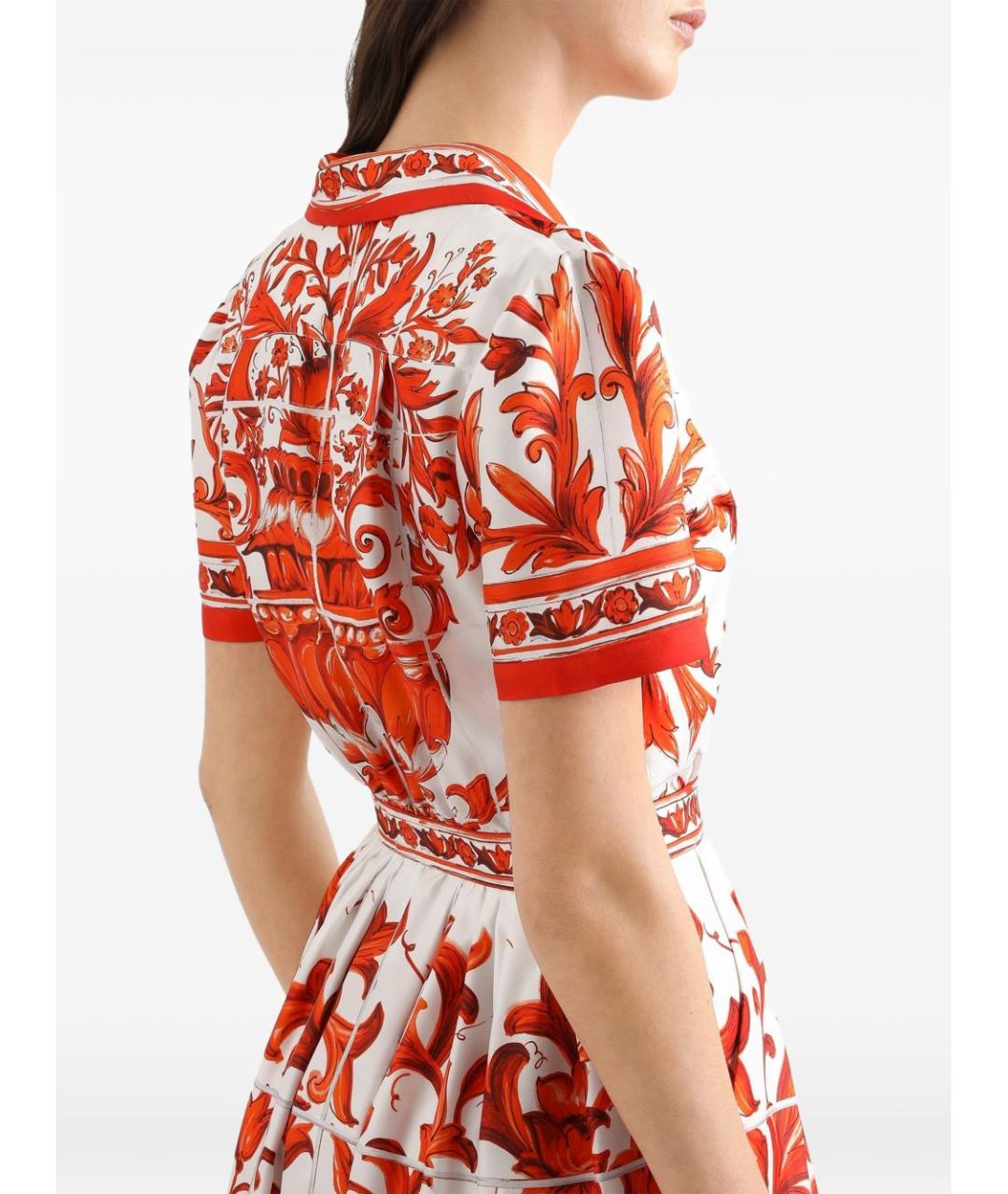 DOLCE&GABBANA Мульти повседневное платье, фото 2