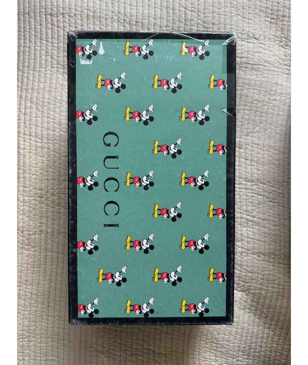 GUCCI Мульти кожаные низкие кроссовки / кеды, фото 7