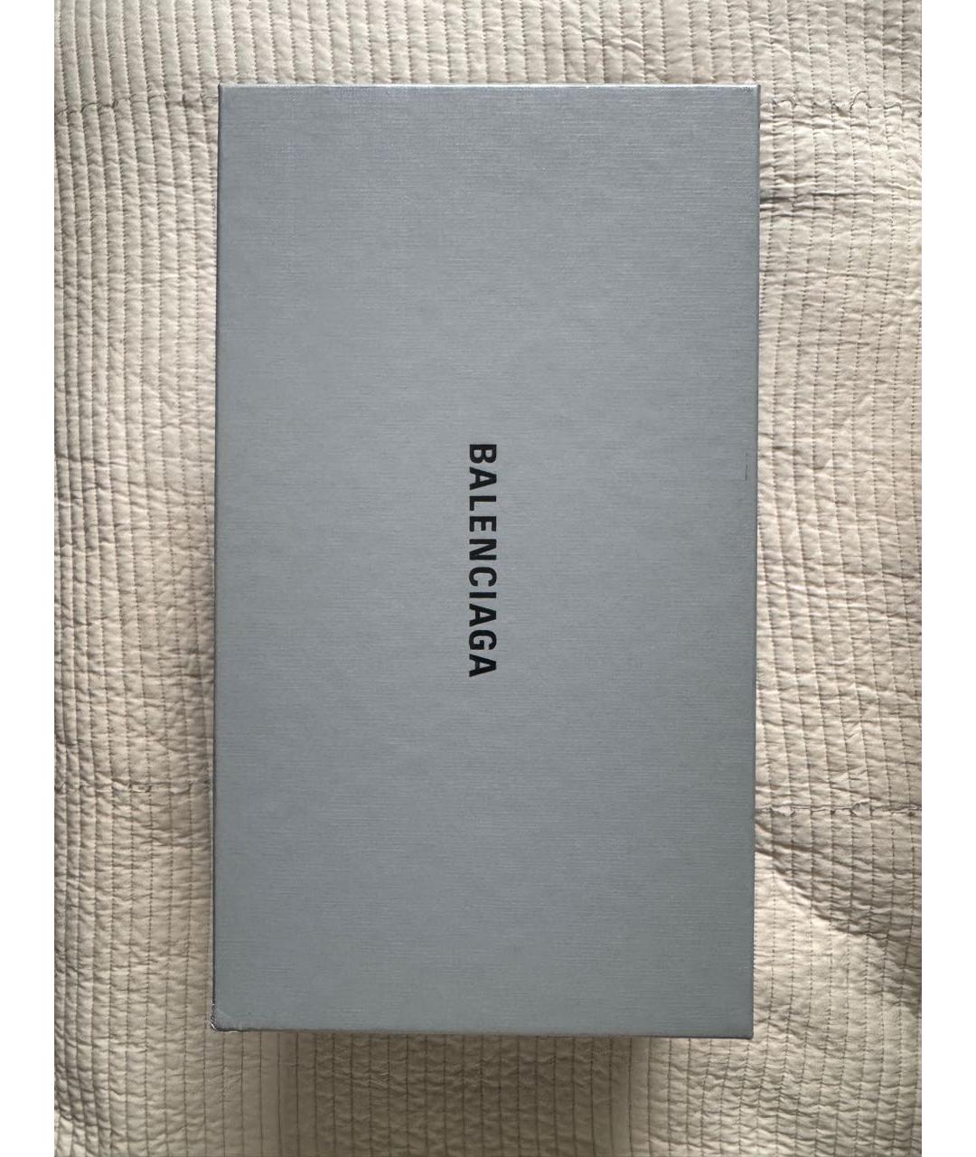 BALENCIAGA Желтые резиновые сандалии, фото 3