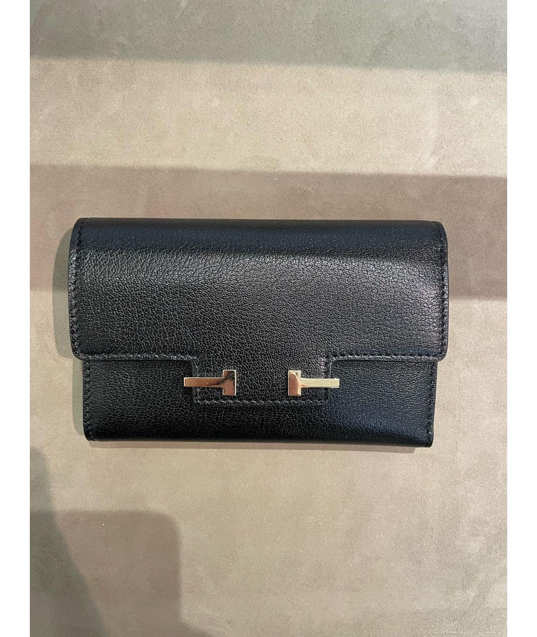 TOM FORD Черный кожаный кошелек, фото 4