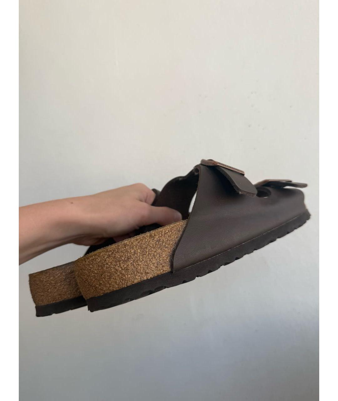 BIRKENSTOCK Хаки сандалии, фото 7