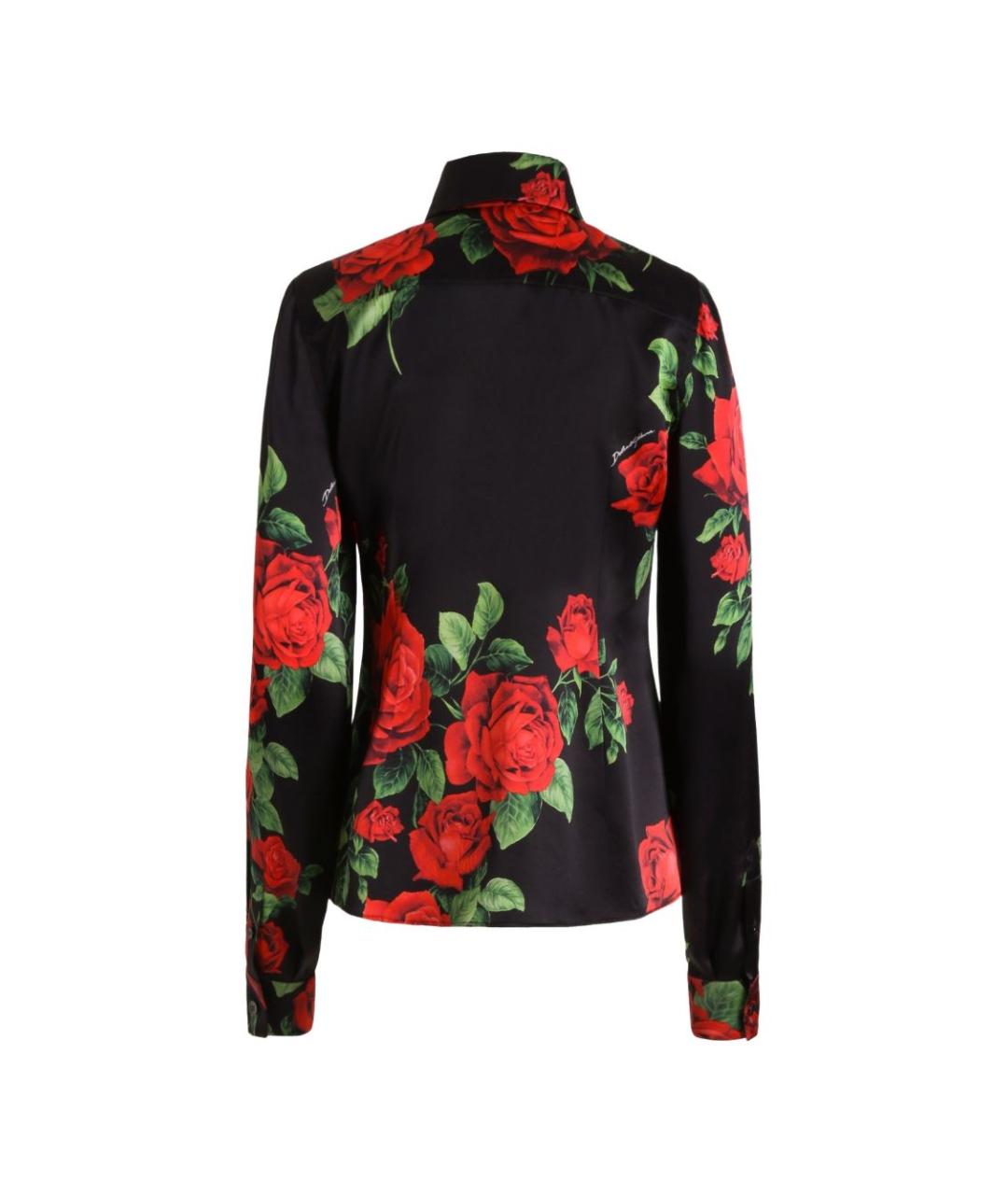 DOLCE&GABBANA Мульти шелковая рубашка, фото 2