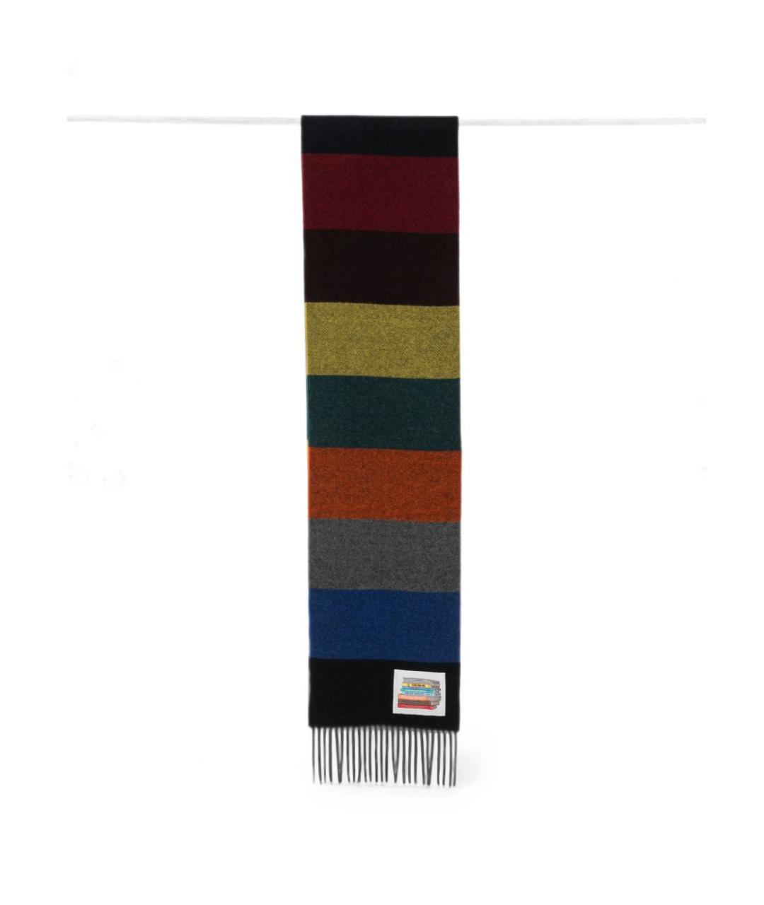 PAUL SMITH Мульти шерстяной шарф, фото 1