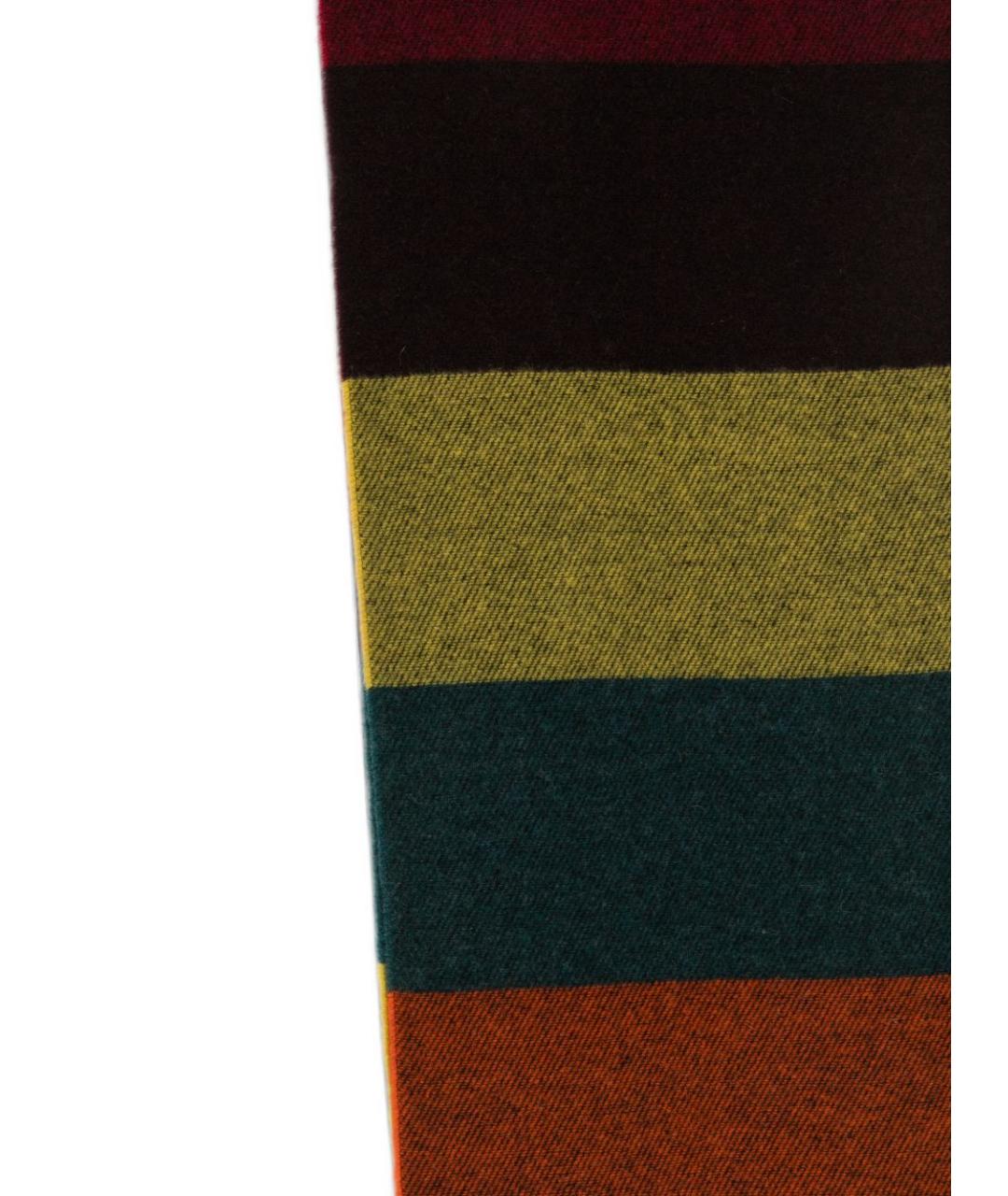 PAUL SMITH Мульти шерстяной шарф, фото 2