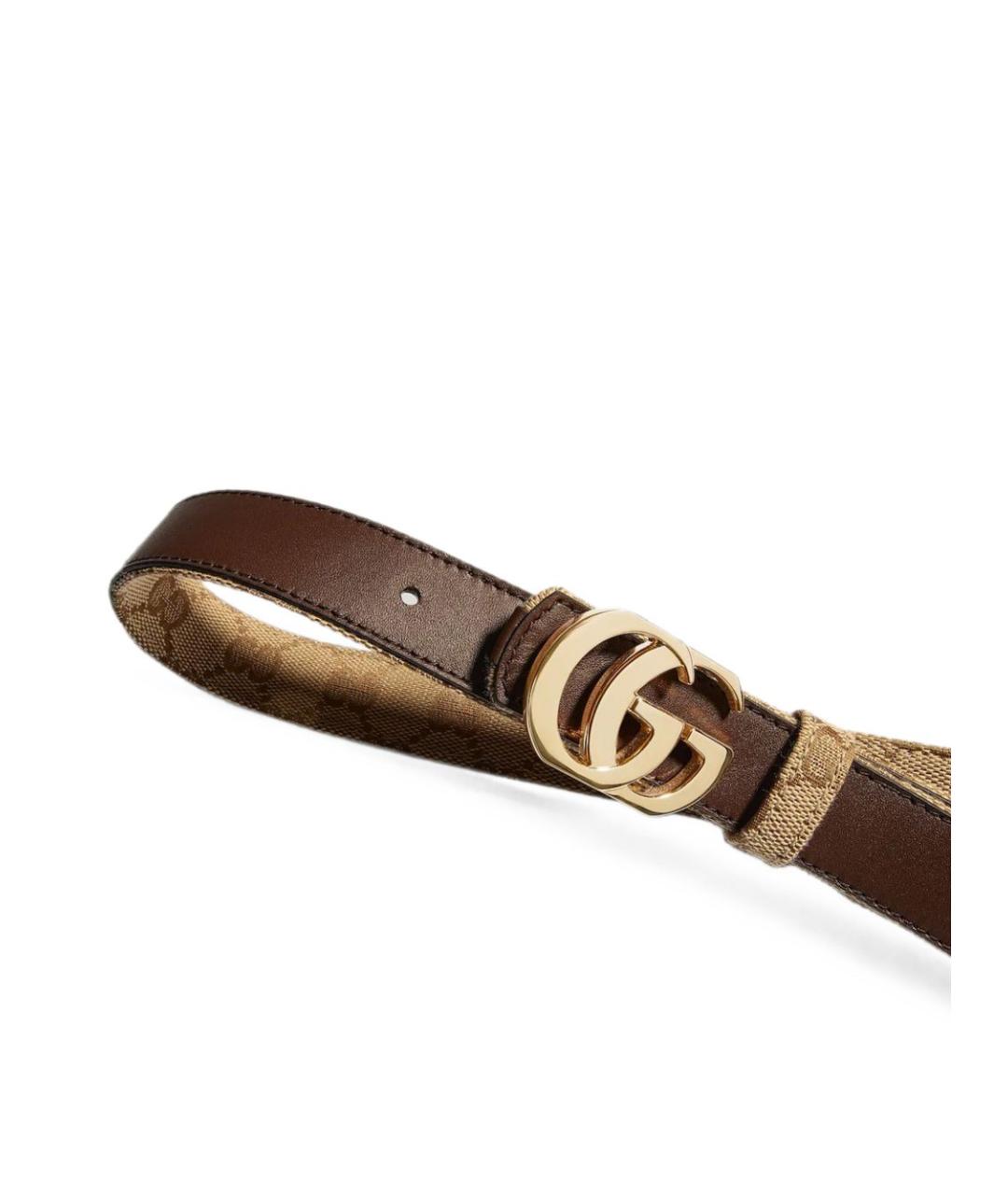 GUCCI Бежевый ремень, фото 2