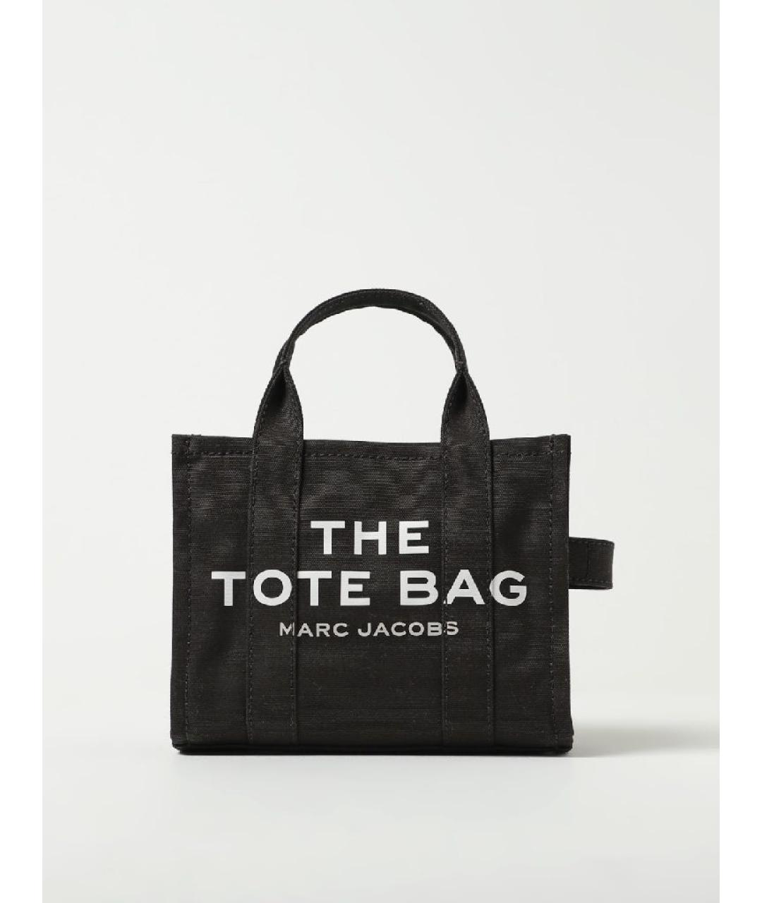 MARC JACOBS Черная тканевая сумка тоут, фото 9
