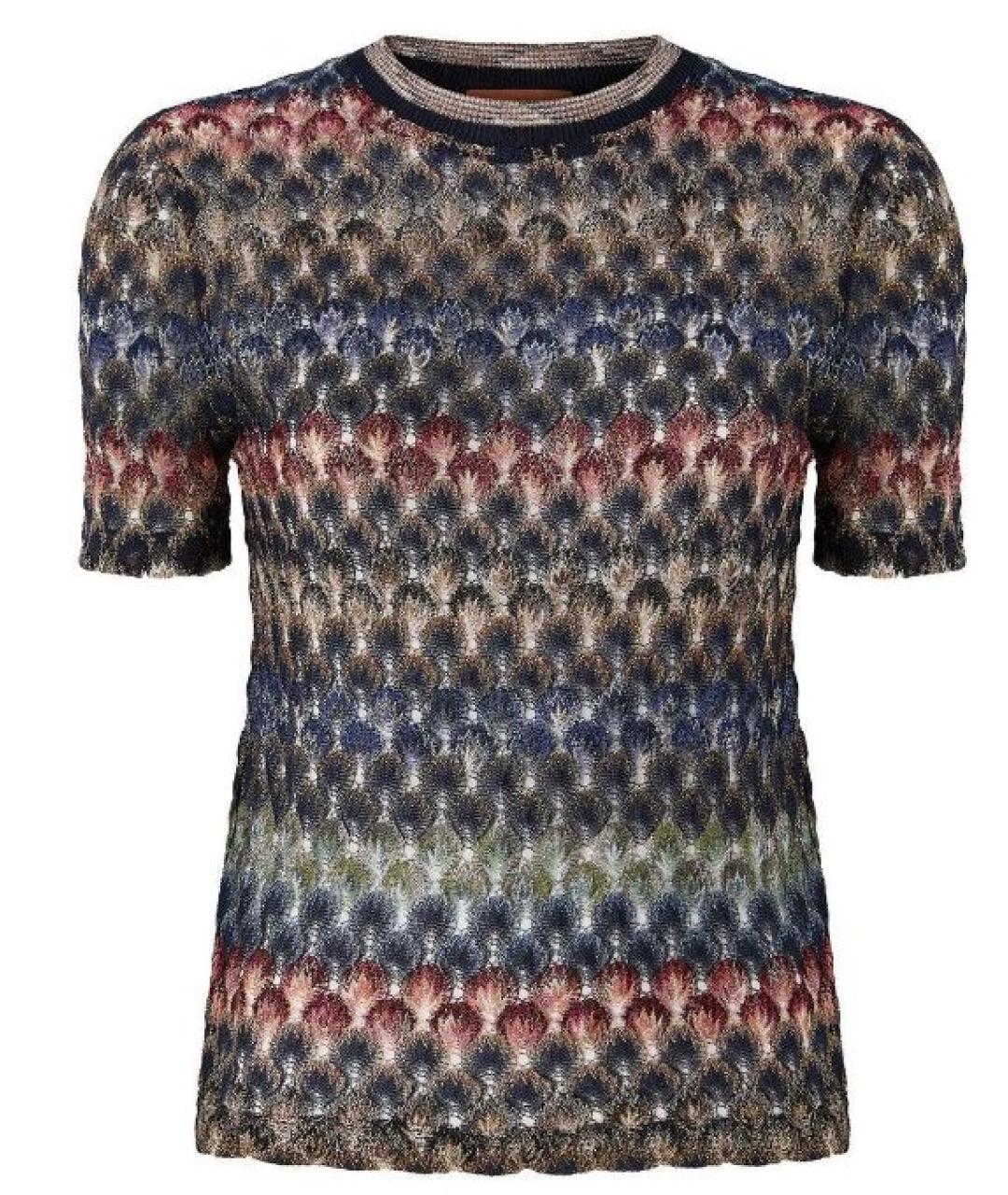 MISSONI Мульти футболка, фото 1