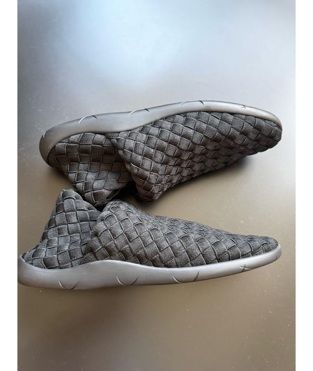 BOTTEGA VENETA Черные кроссовки, фото 7