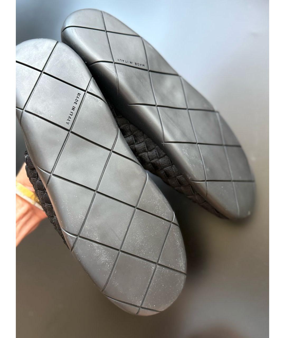 BOTTEGA VENETA Черные кроссовки, фото 4