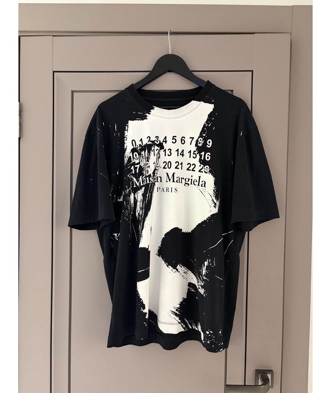 MAISON MARGIELA Черная футболка, фото 3