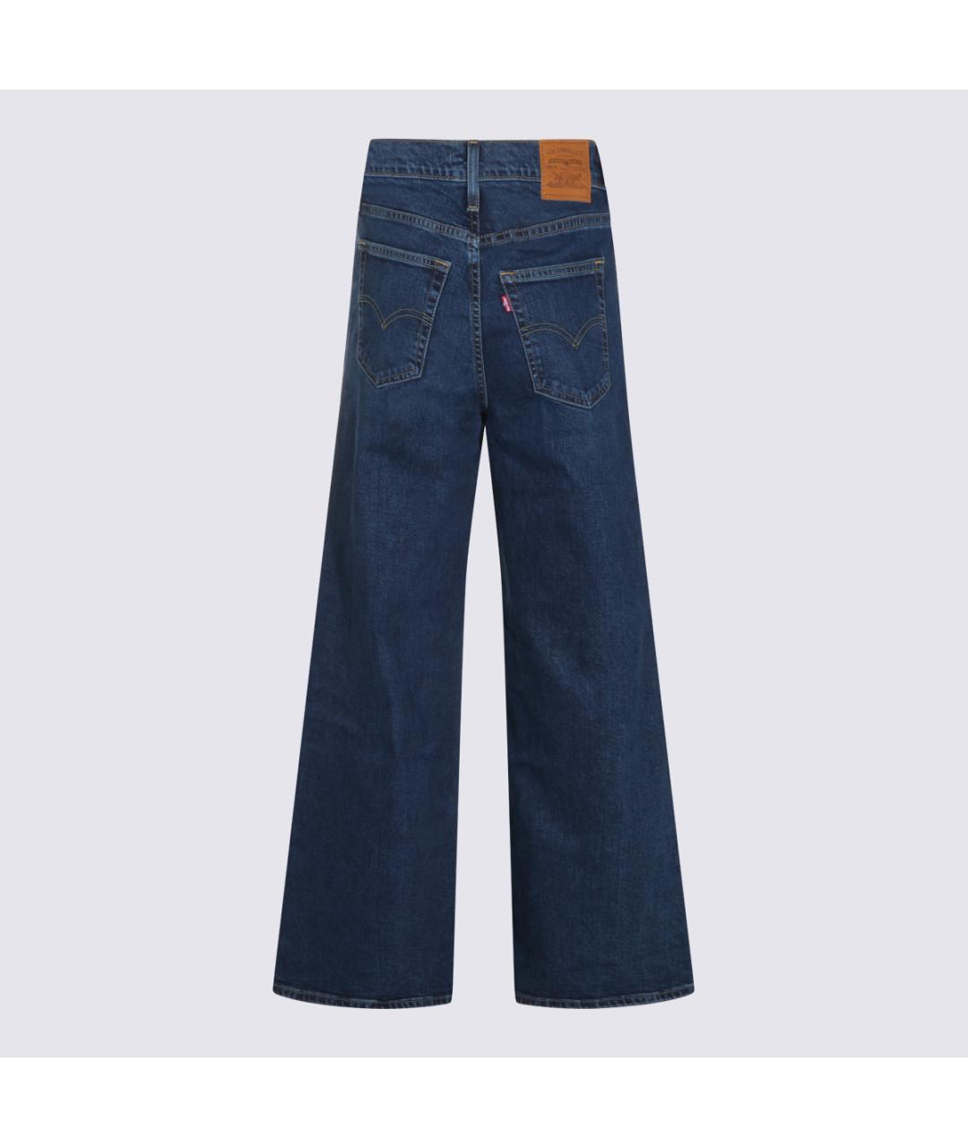 LEVI'S Синие хлопко-эластановые джинсы клеш, фото 2
