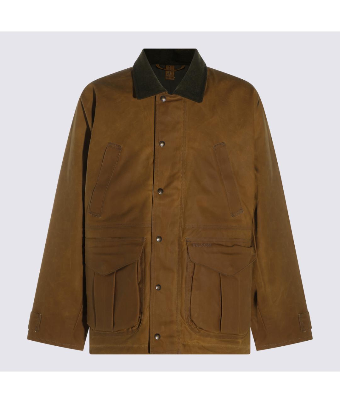 FILSON Коричневая хлопковая куртка, фото 5