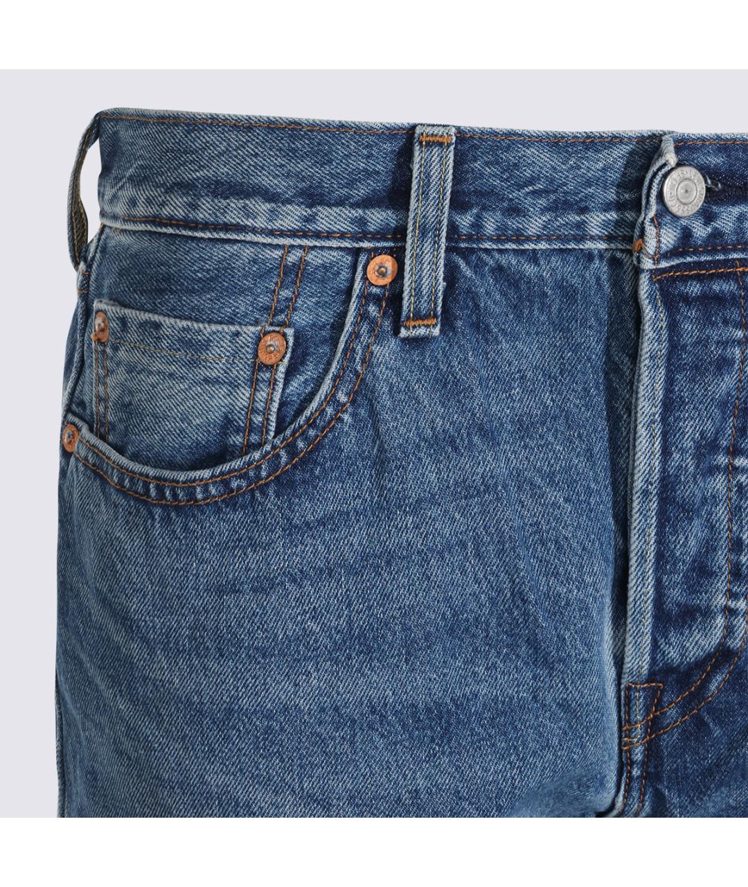 LEVI'S Хлопковые прямые джинсы, фото 3