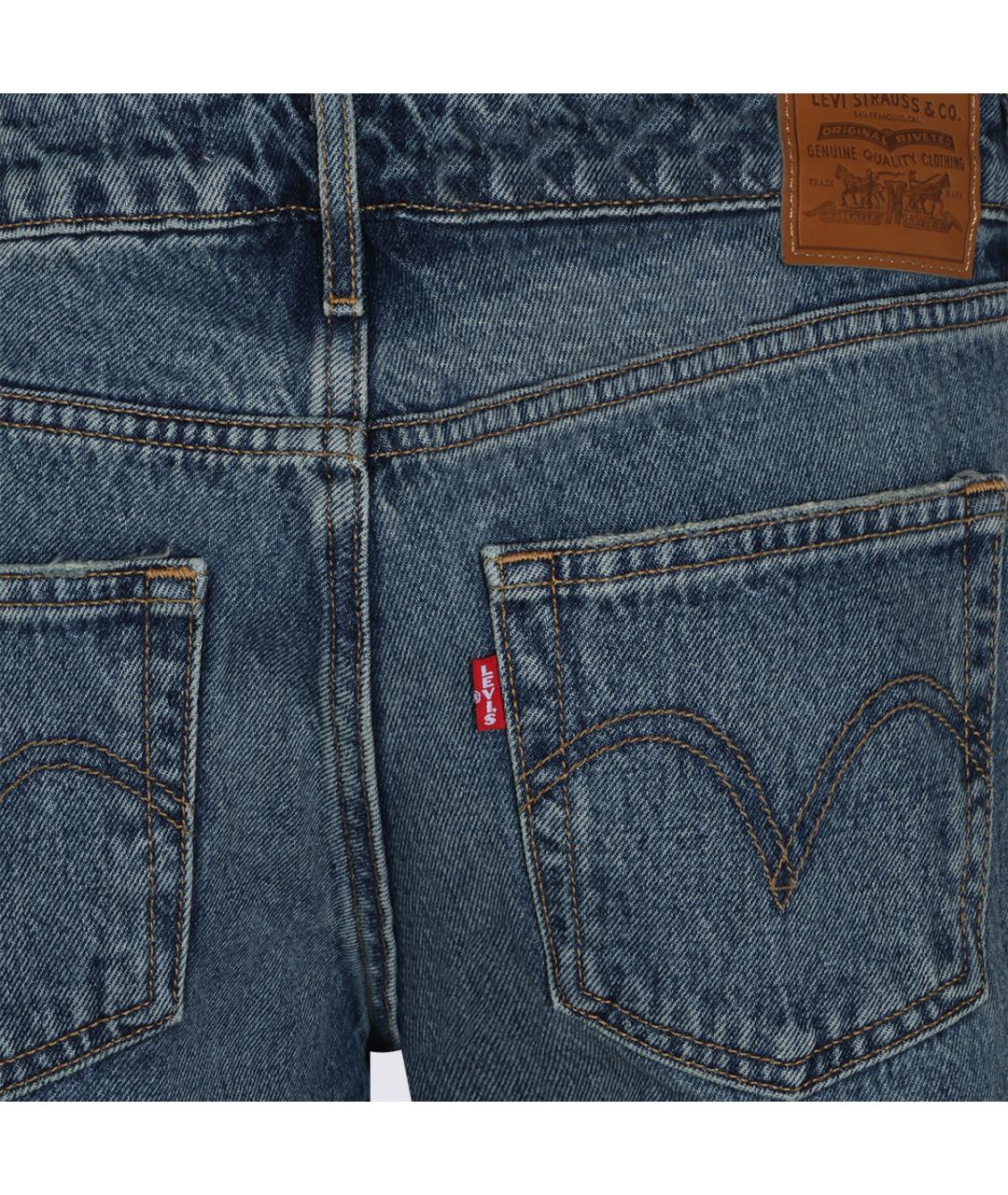 LEVI'S Хлопковые прямые джинсы, фото 4