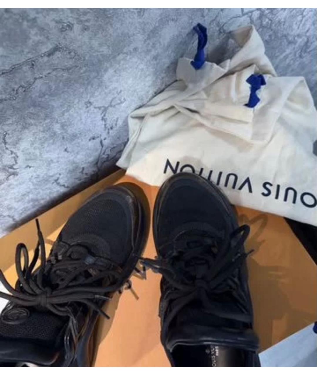 LOUIS VUITTON Коричневые кроссовки, фото 7