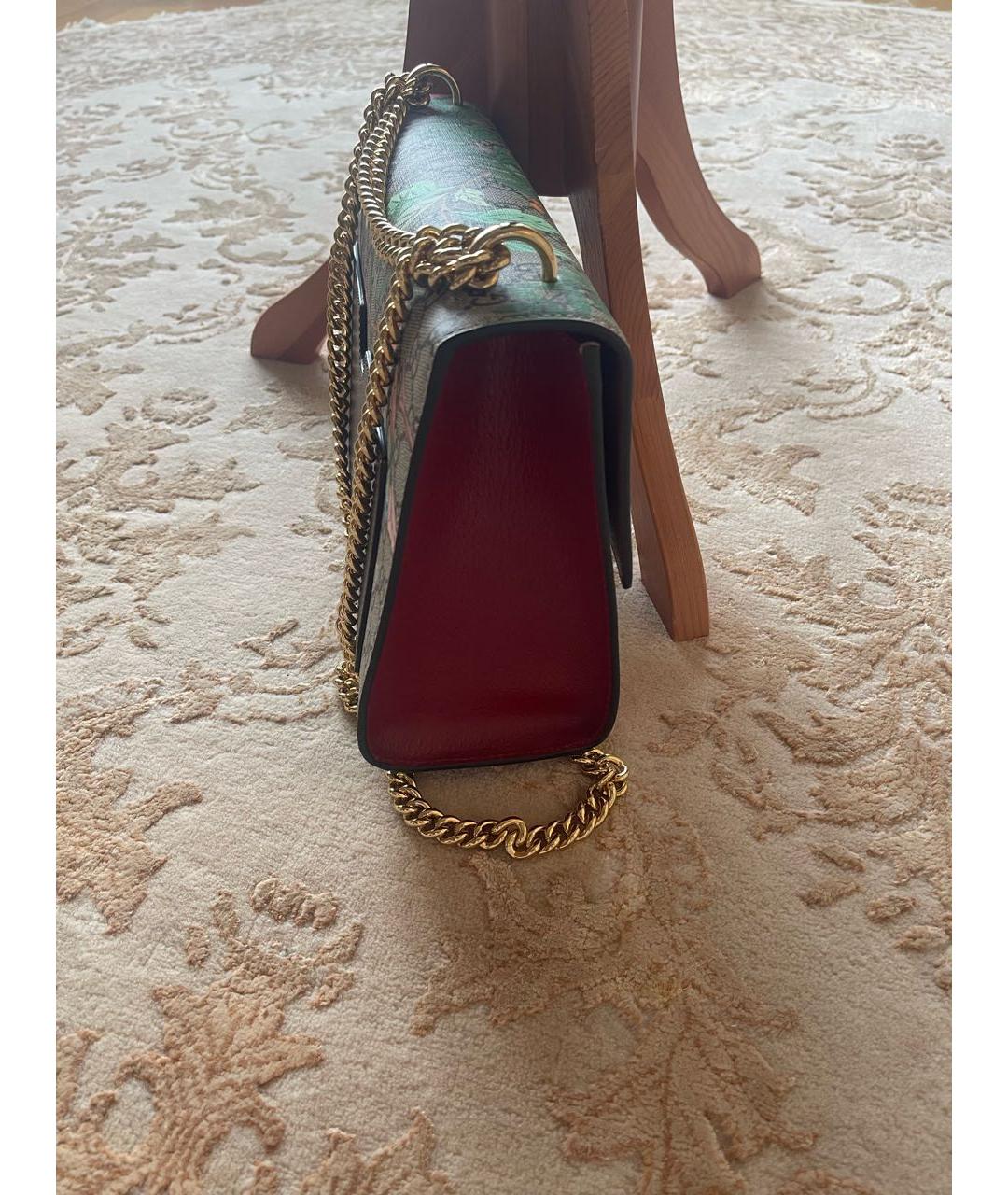 GUCCI Мульти сумка через плечо из канвы, фото 2