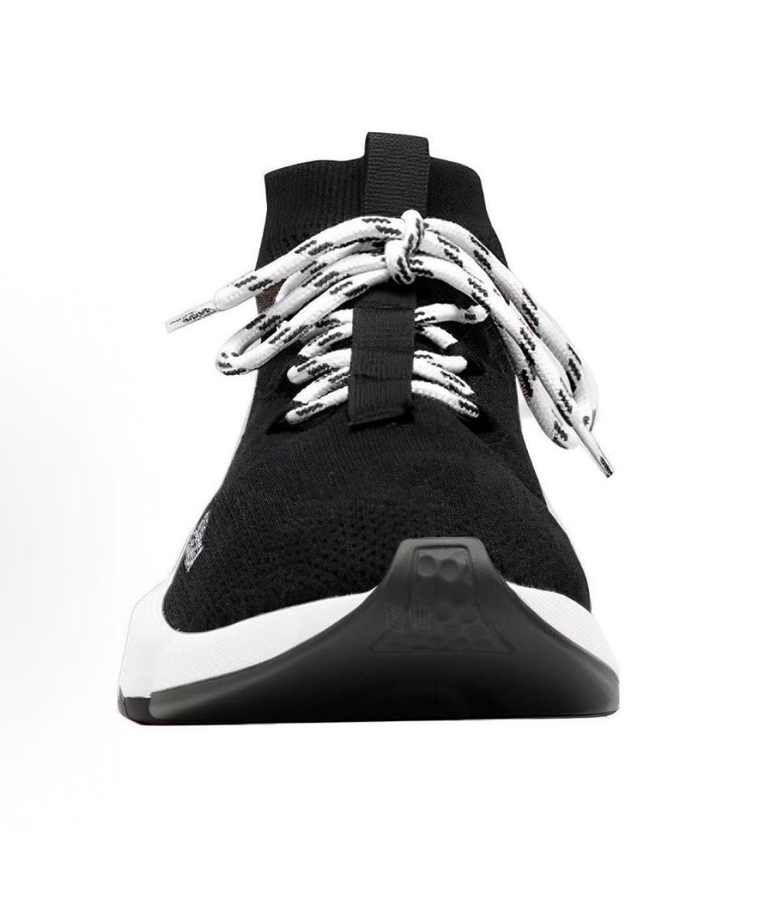 BALENCIAGA Черные текстильные кроссовки, фото 3