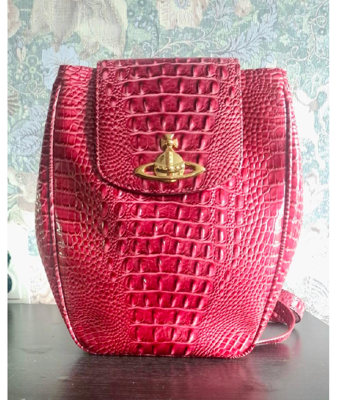 VIVIENNE WESTWOOD Фуксия рюкзак, фото 10