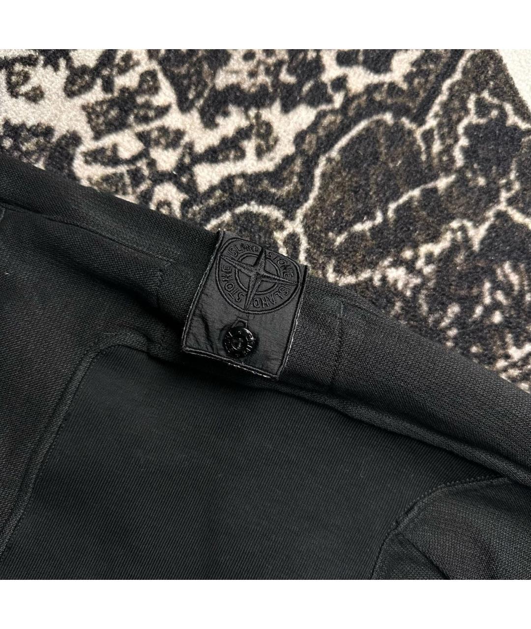 STONE ISLAND SHADOW PROJECT Черные хлопковые повседневные брюки, фото 3