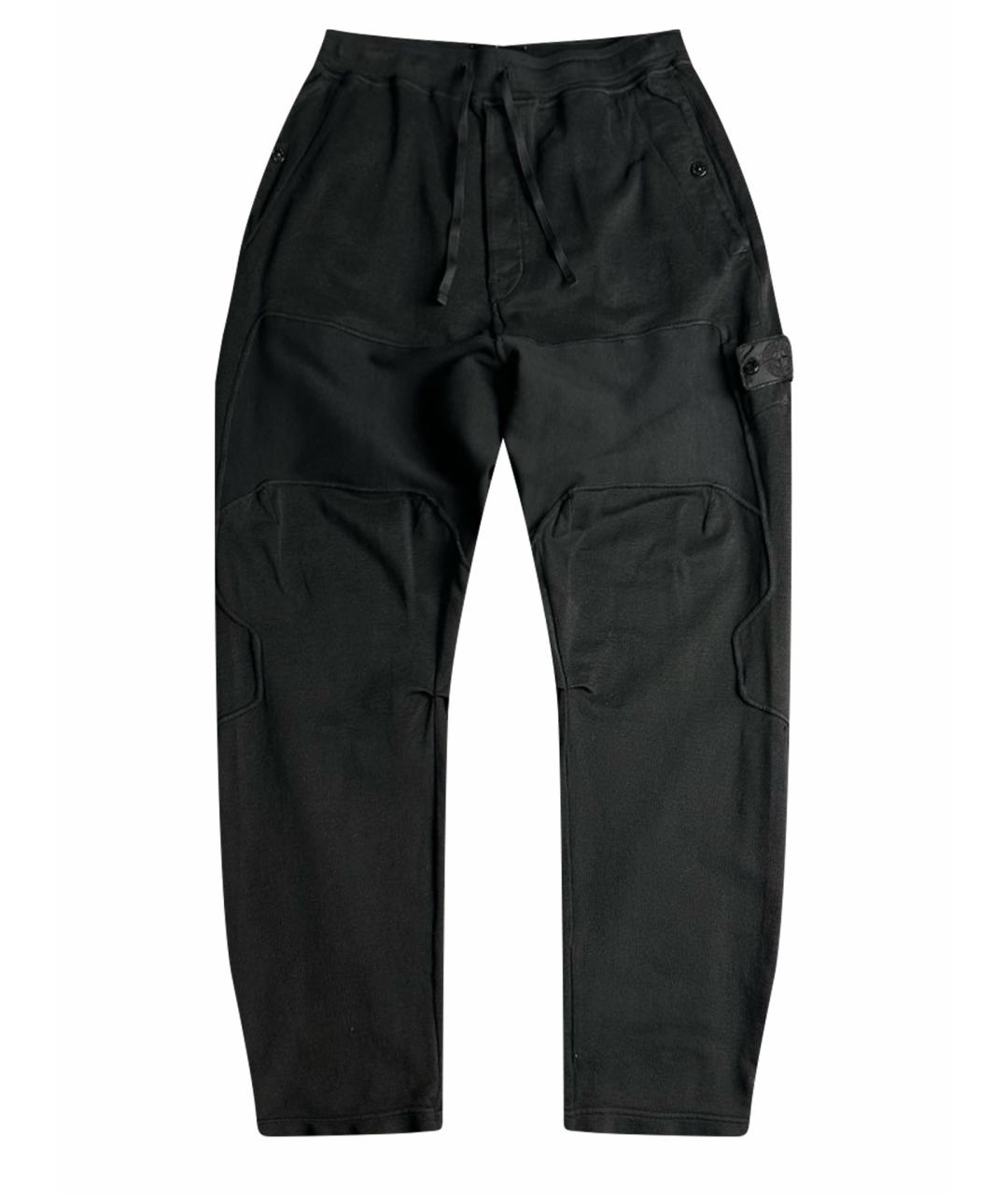 STONE ISLAND SHADOW PROJECT Черные хлопковые повседневные брюки, фото 1
