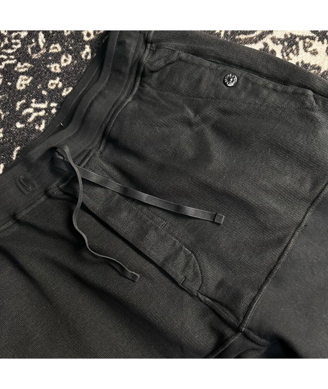 STONE ISLAND SHADOW PROJECT Черные хлопковые повседневные брюки, фото 2