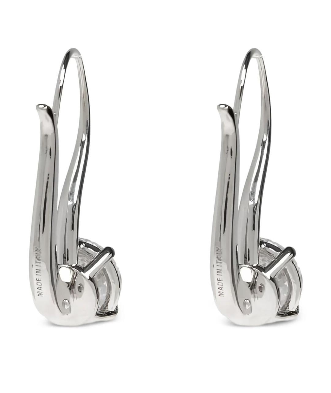 BALENCIAGA Серебряные серьги, фото 7