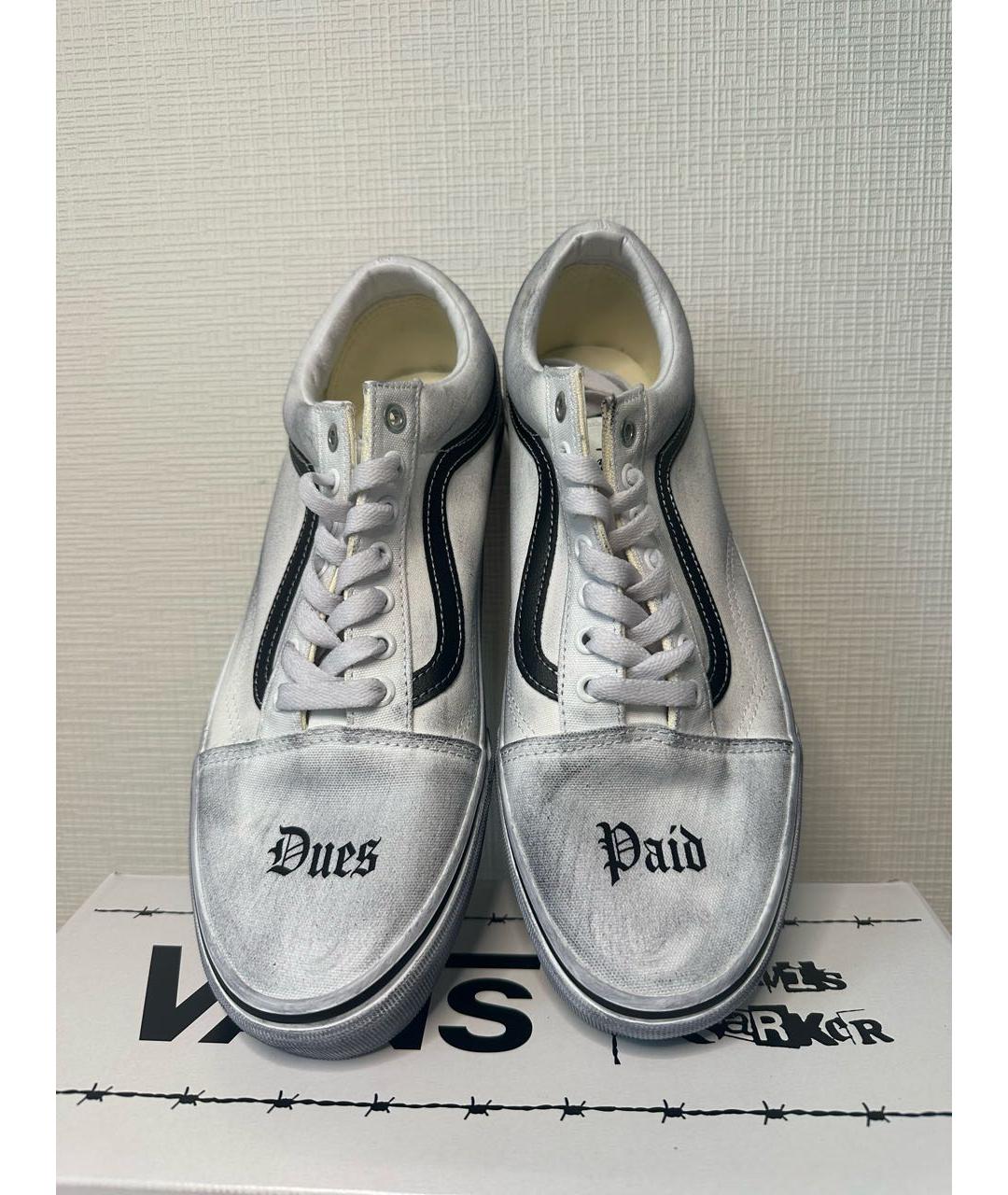 VANS Белые низкие кроссовки / кеды, фото 3