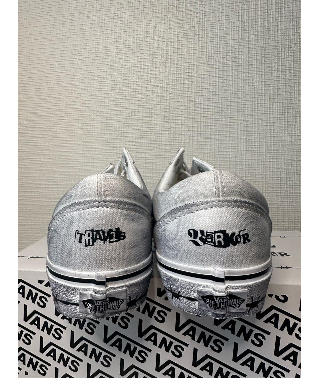 VANS Белые низкие кроссовки / кеды, фото 4
