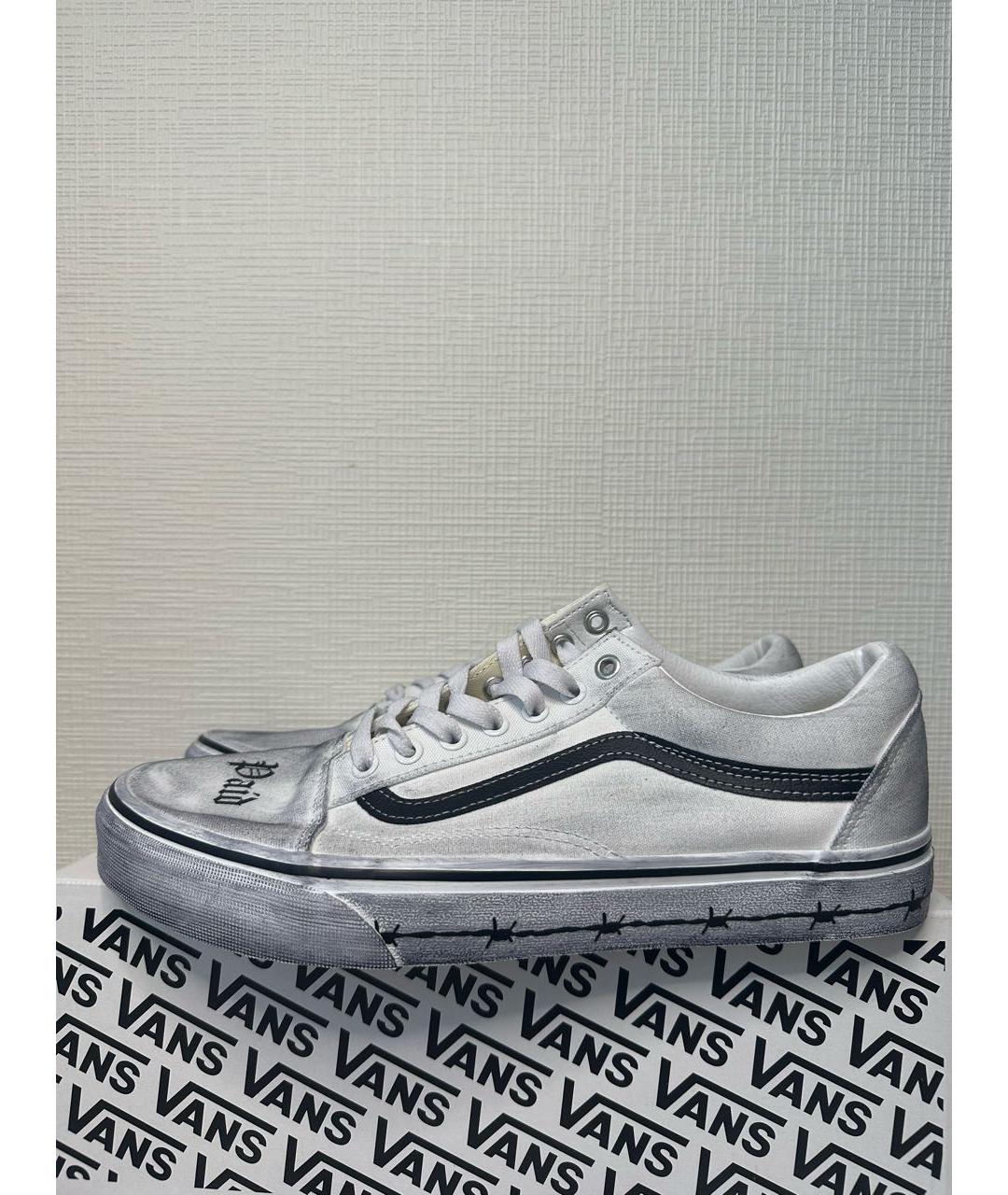 VANS Белые низкие кроссовки / кеды, фото 2