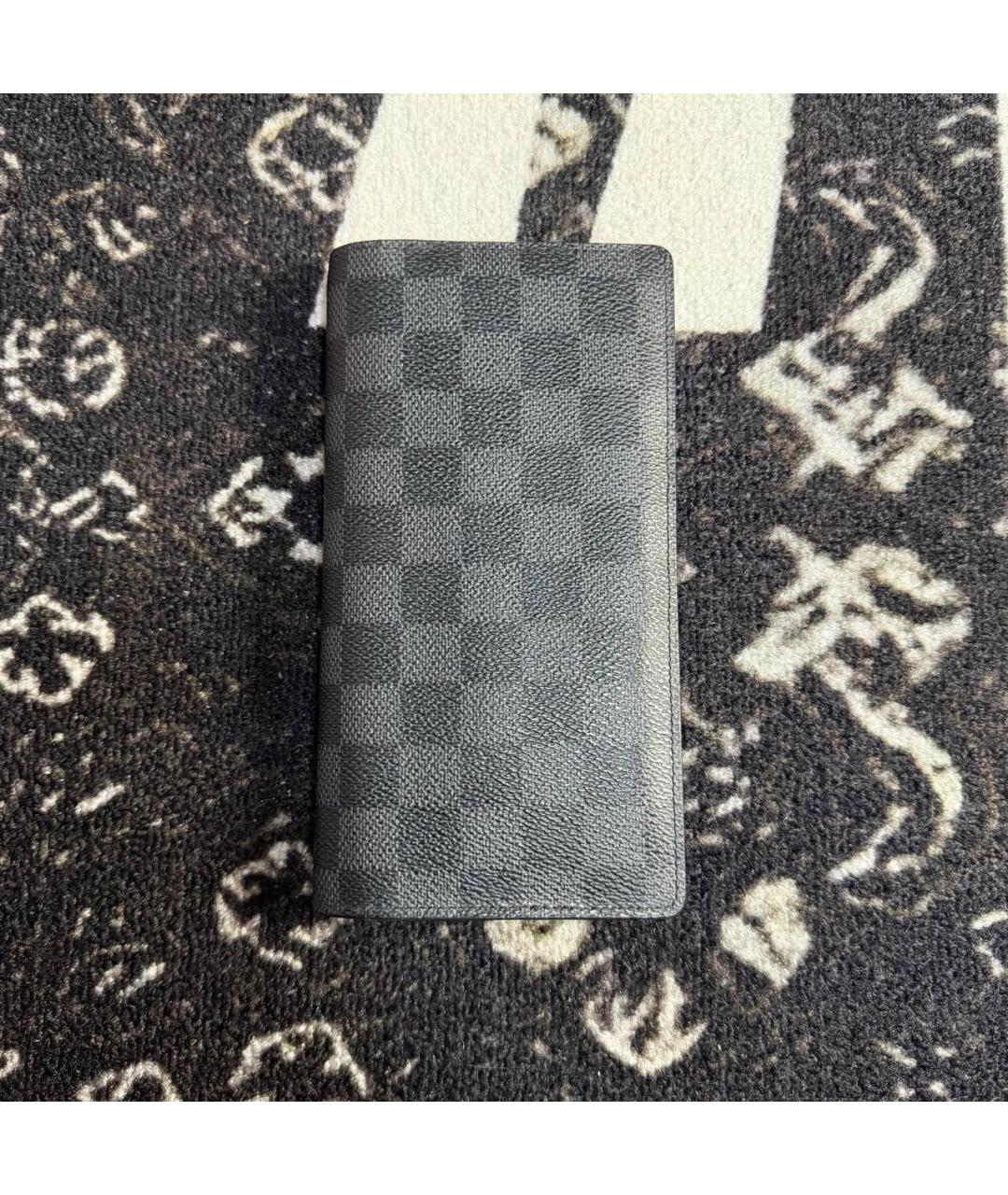 LOUIS VUITTON Черный кошелек, фото 2