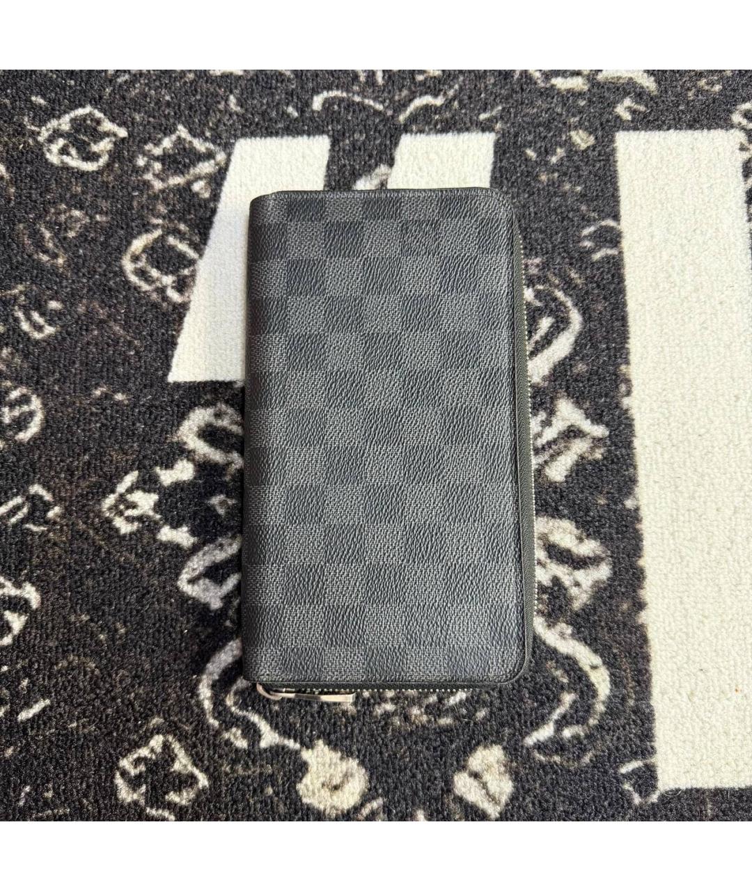 LOUIS VUITTON Черный кошелек, фото 4