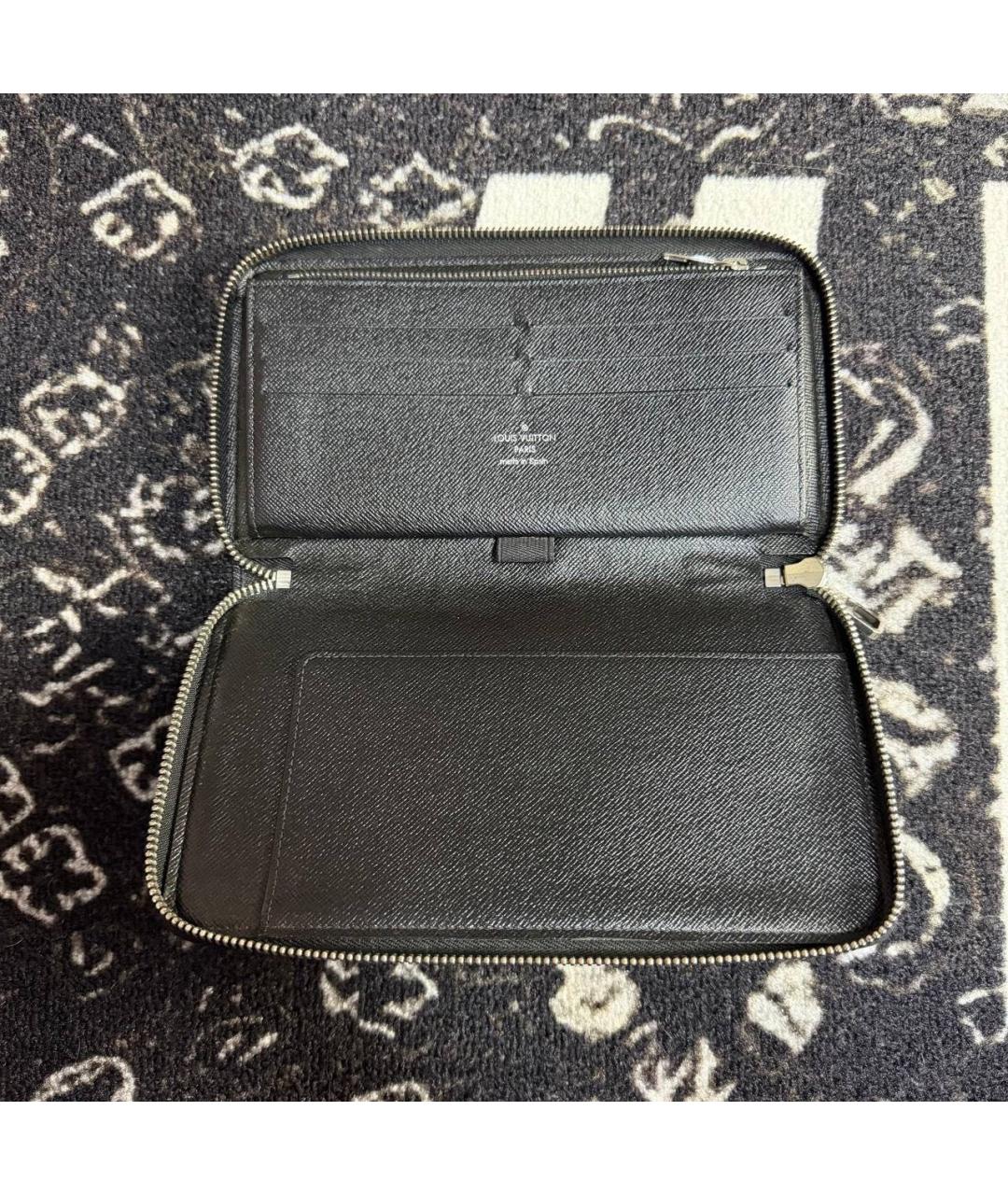 LOUIS VUITTON Черный кошелек, фото 3
