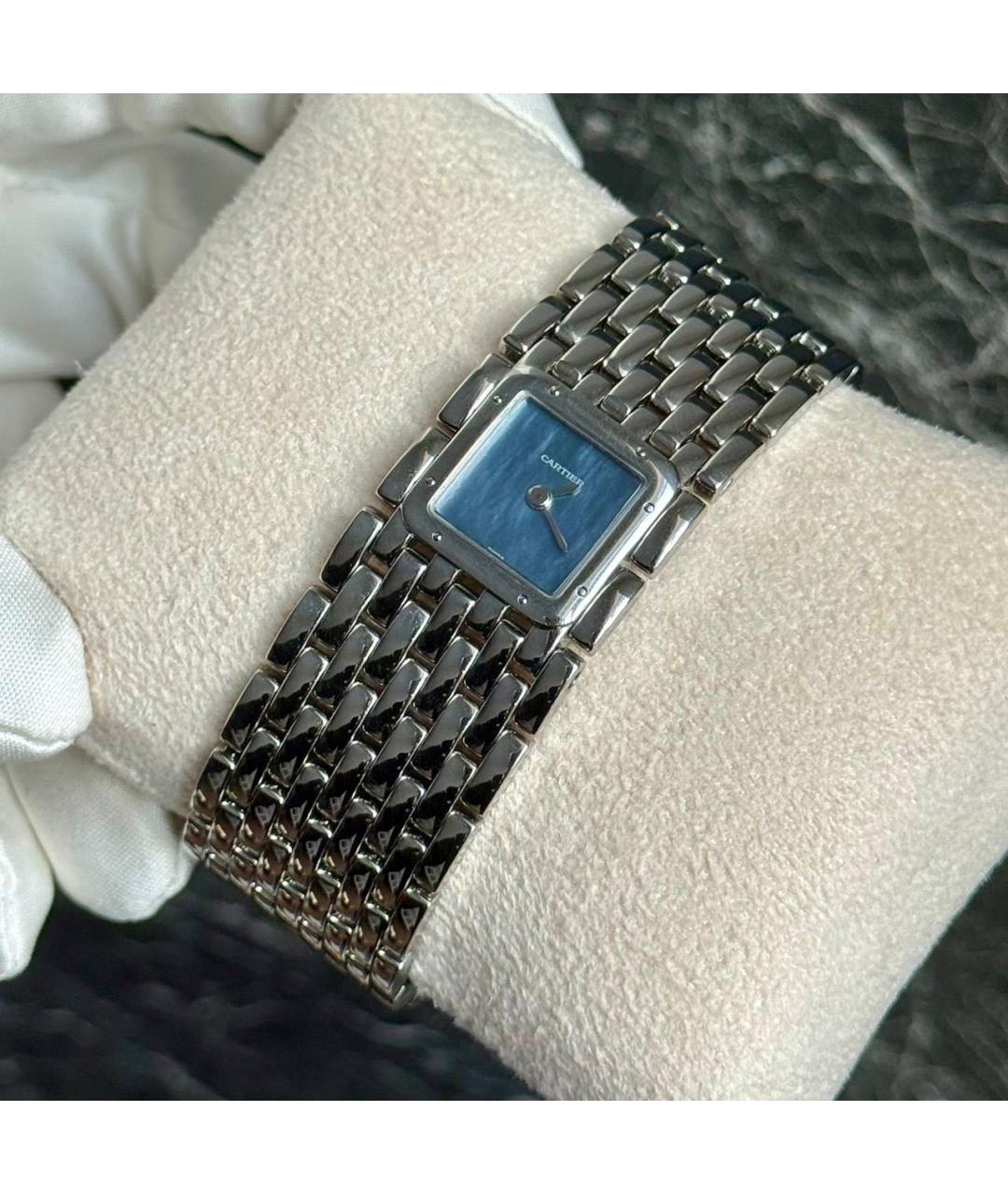 CARTIER Серебряные часы, фото 3