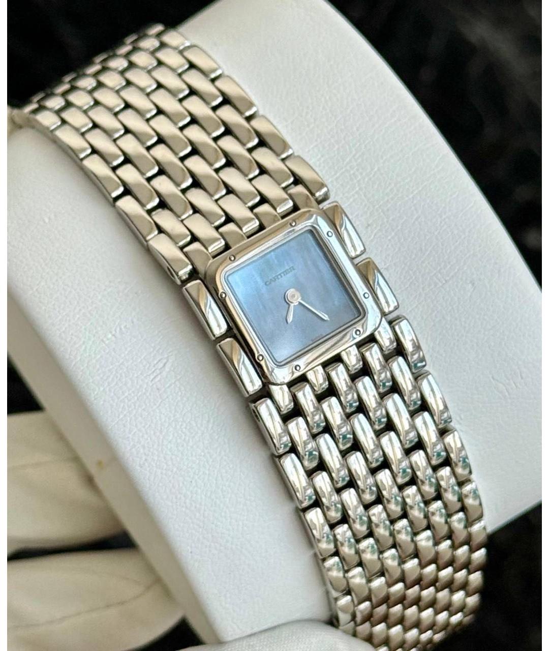 CARTIER Серебряные часы, фото 5