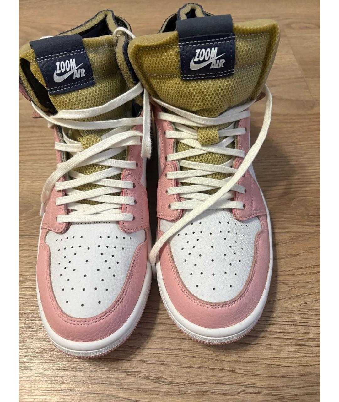 NIKE Коралловые кожаные кроссовки, фото 2